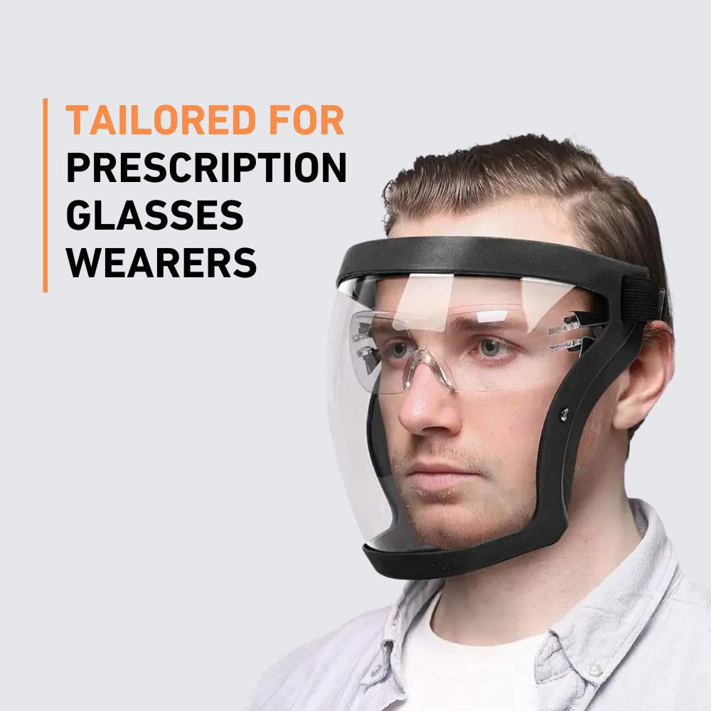 Komax - Anti-Dust & Fog-Resistant Face Shield